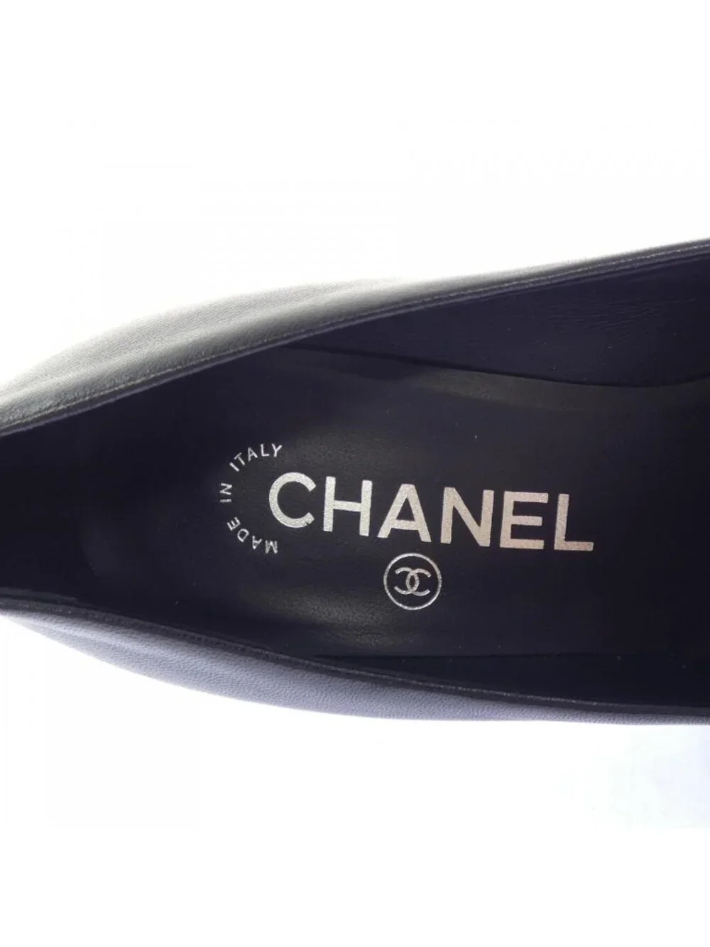 Chanel Pumps Heel Black